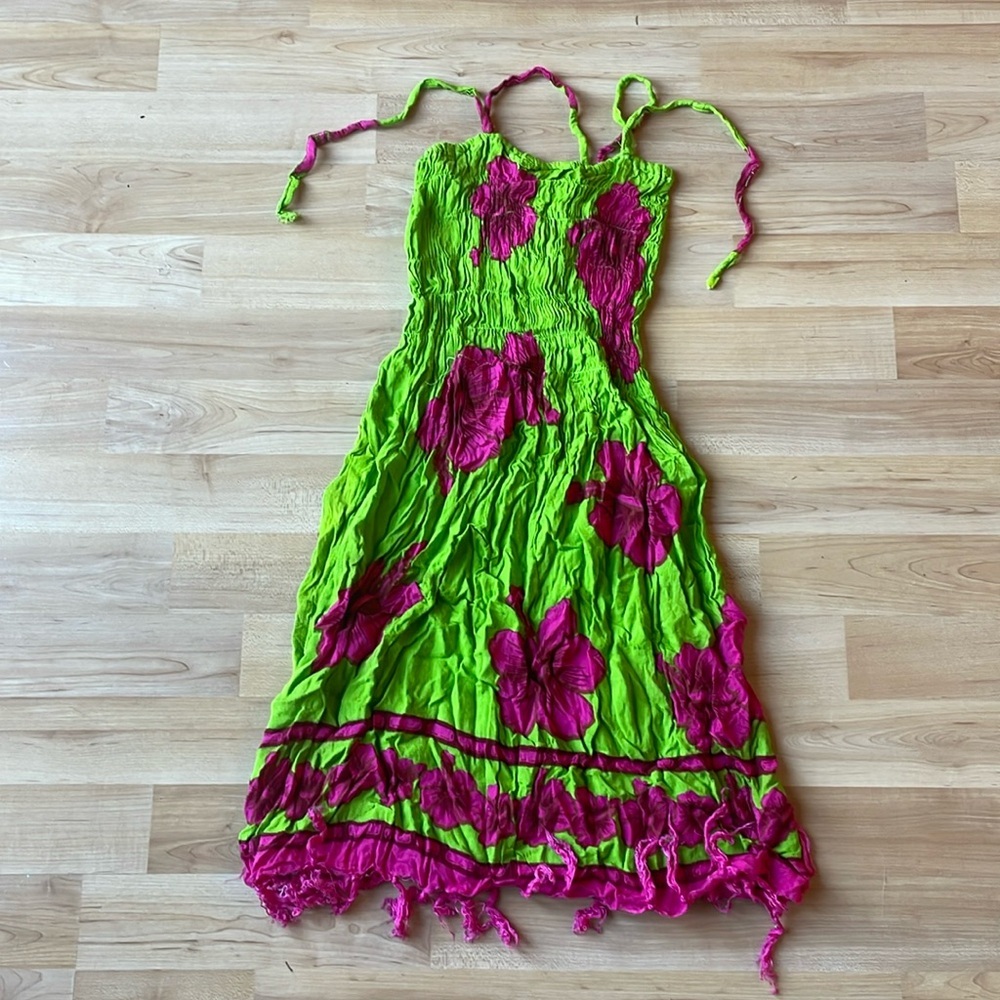 Women’s linen summer dress
